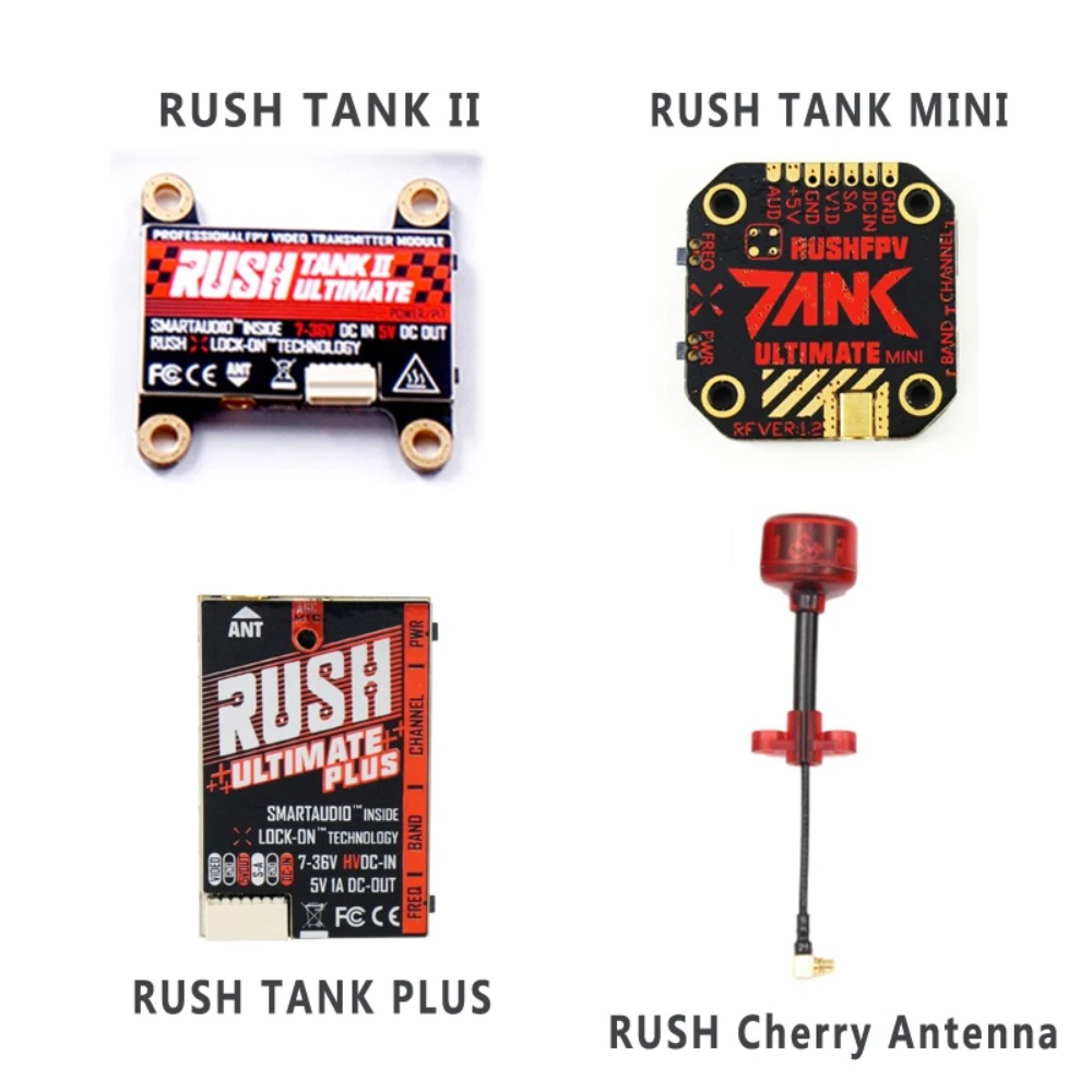 RUSH TANK Ultimate II/Mini/PLU - Fpv Drone Vtx review and price